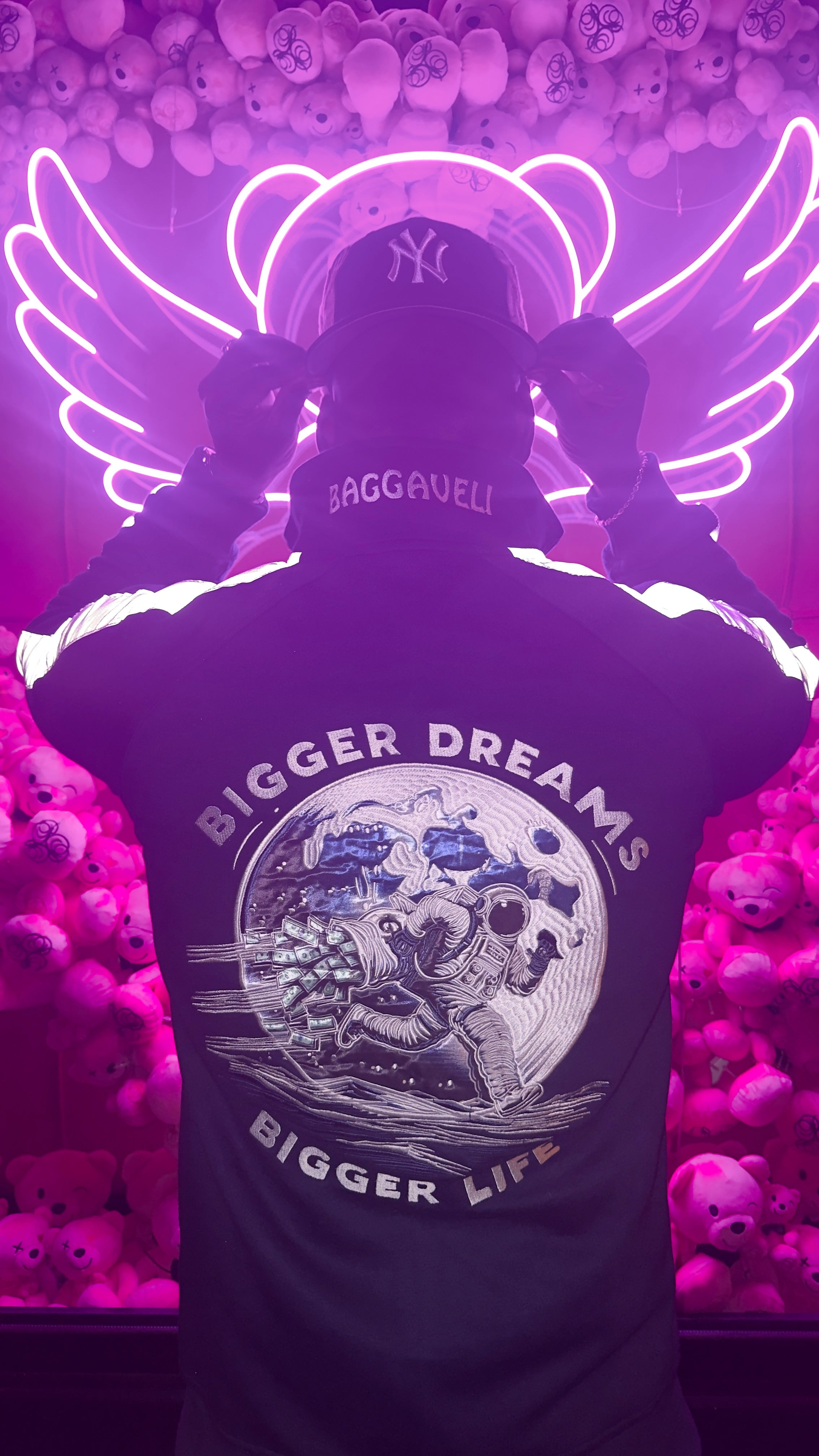 Bigger dreams, bigger life astronaut blue set