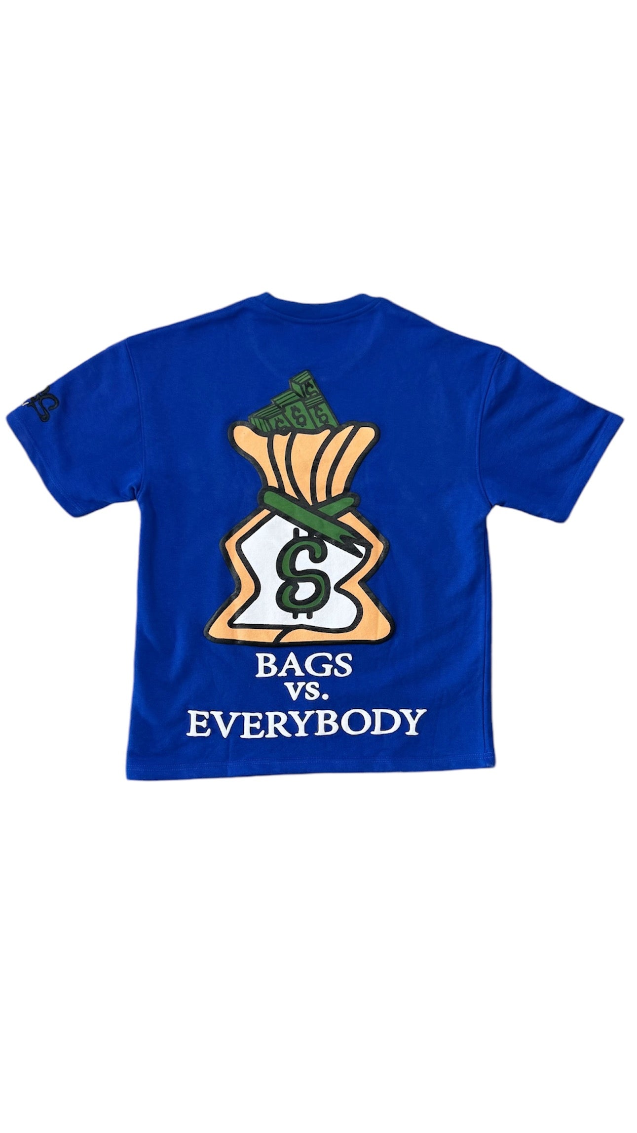 Bags vs Everybody Nipsey Blue Tee